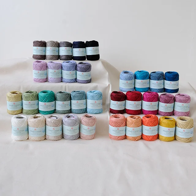 
Japanese Elegant Shine Colorful Soft Cotton Yarn With Good Price 