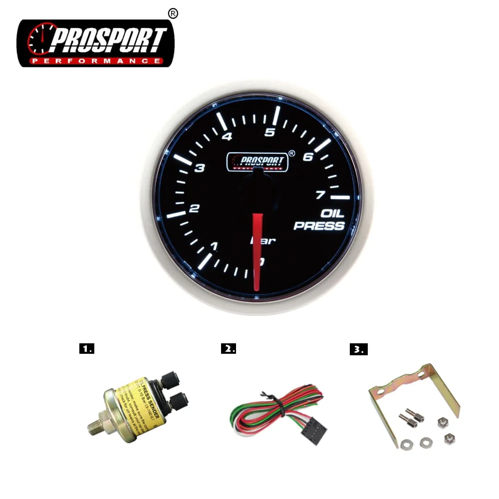 Automobiles car accessories 52mm car oil pressure gauge