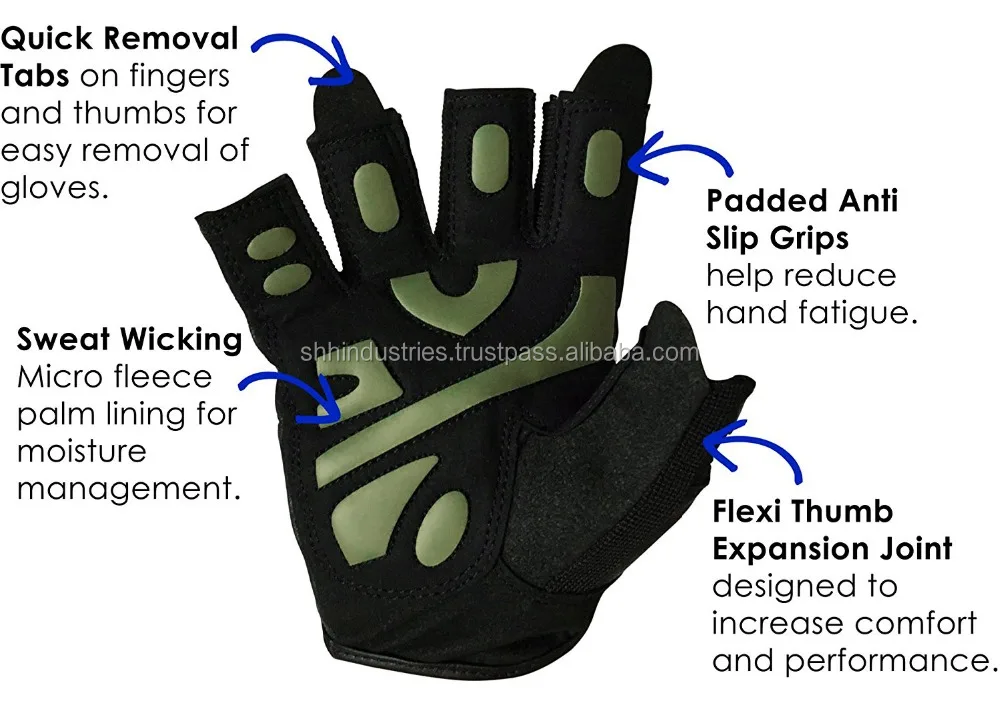 Weightlifting Gloves for Workout Gym Fitness Training and CrossFit Best for Men and Women