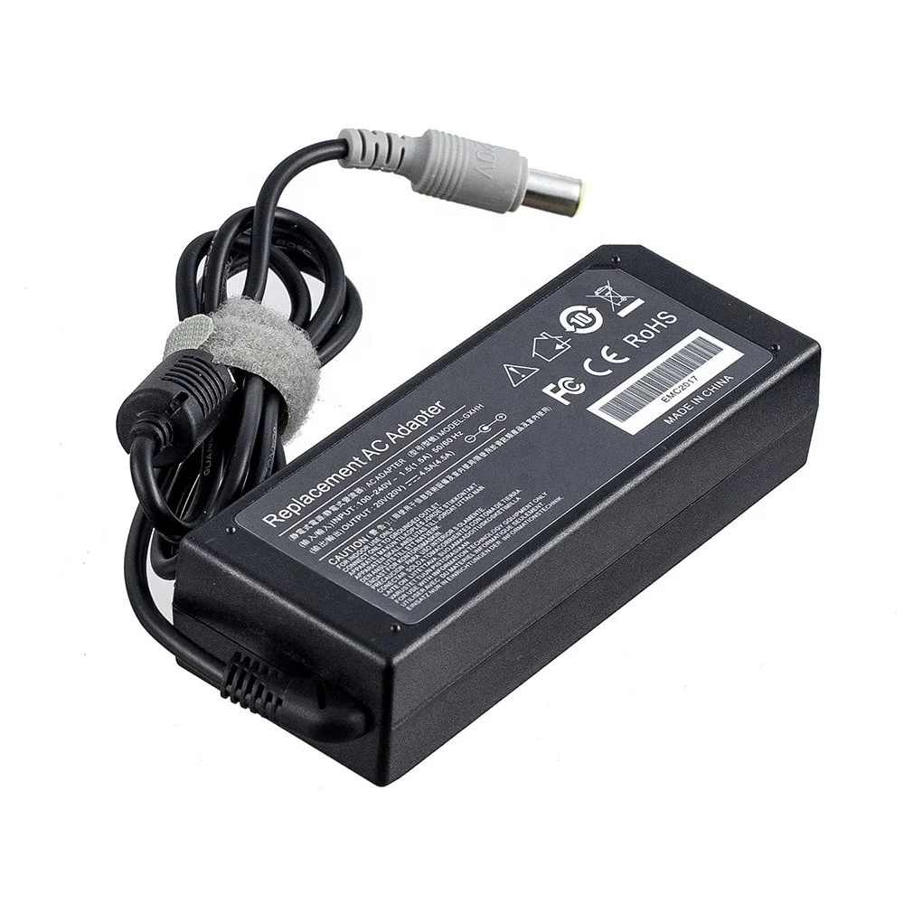 20V 4.5A 90W AC Laptop Power Adapter Charger For Lenovo ThinkPad E40 E50 X60 T60 T61 Z60 R60 R400 T400 T500 SL400 SL500 3000