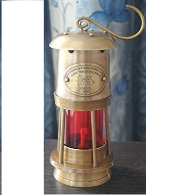 Hot Selling Metal miner lamp Customized Design handcrafted Antique oil lamp in wholesale price from India