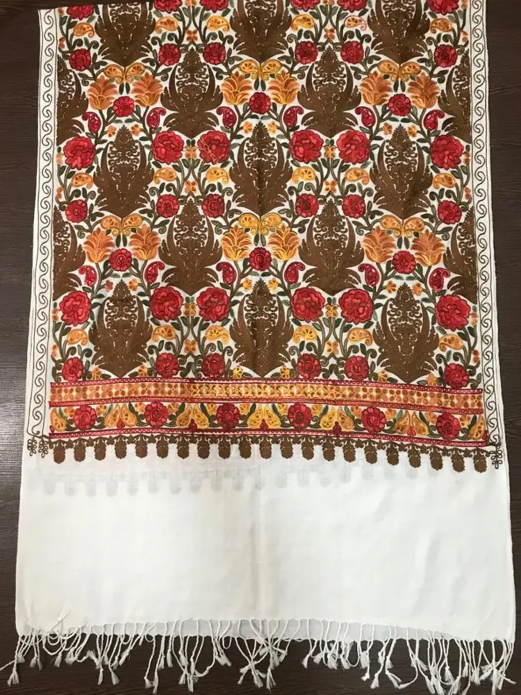 kashmir Embroidery Scarf Shawls and stoles