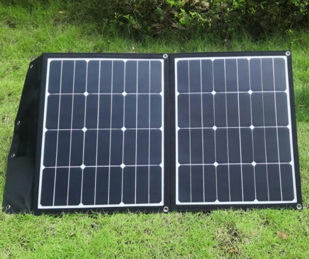 Portable solar system 80w for 220wh 60000mAh /3.7V mini solar system for emergency latest popular camping rv product