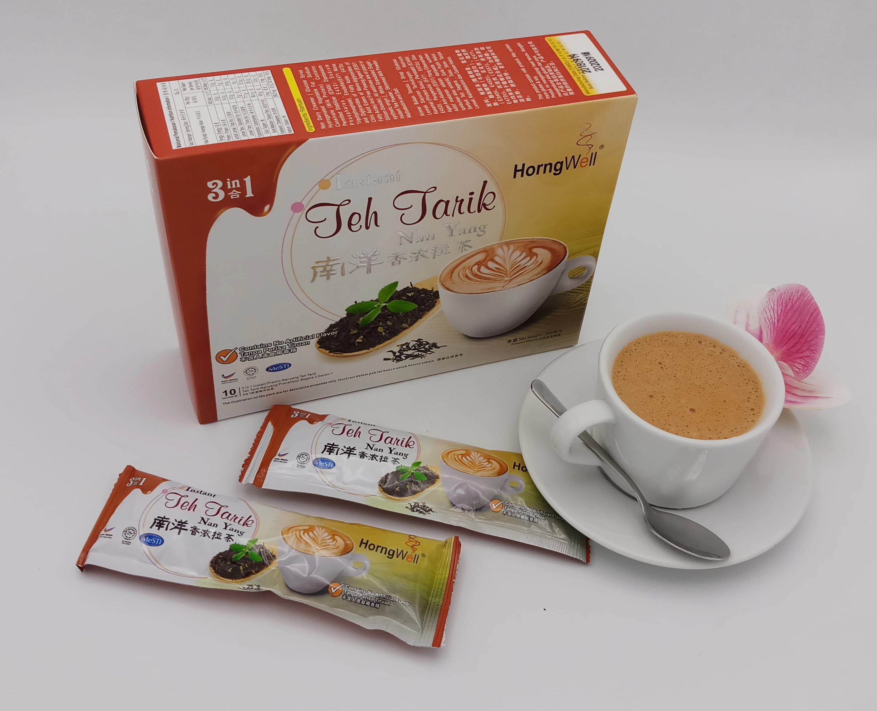 Малазийский Премиум 3 в 1 Мгновенный Белый молочный