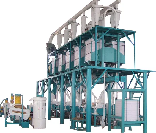 New Design Food Grade 5-15 Td  Maize  Grinding Milling Machine/Flour Processing Line