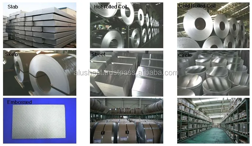 Aluminum Alloy Sheet, Coil, Circle, Disc from Korea