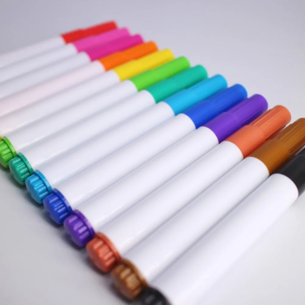 Hot Sales Professional Paint Permanent Marker Pen Fine Tip for Paper Durable Colored Ink