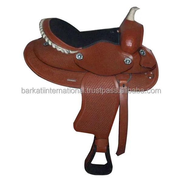 Hand Tooled western saddle