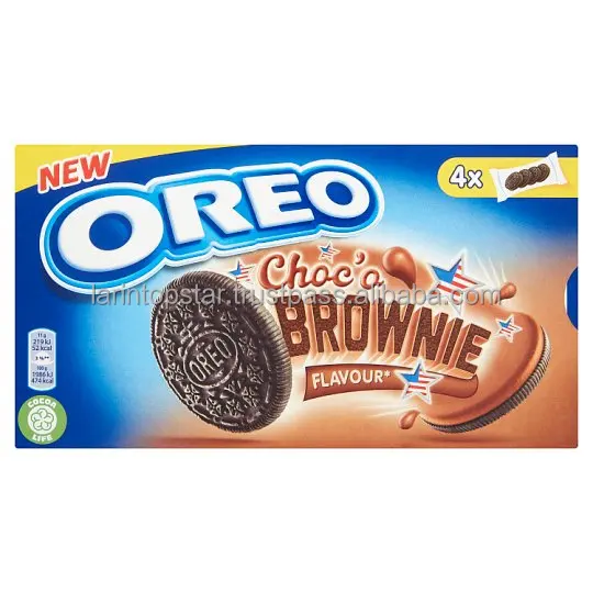 Oreo Brownie cream biscuit 176g (Oreo Biscuits in different sizes) Mondelez Oreo original