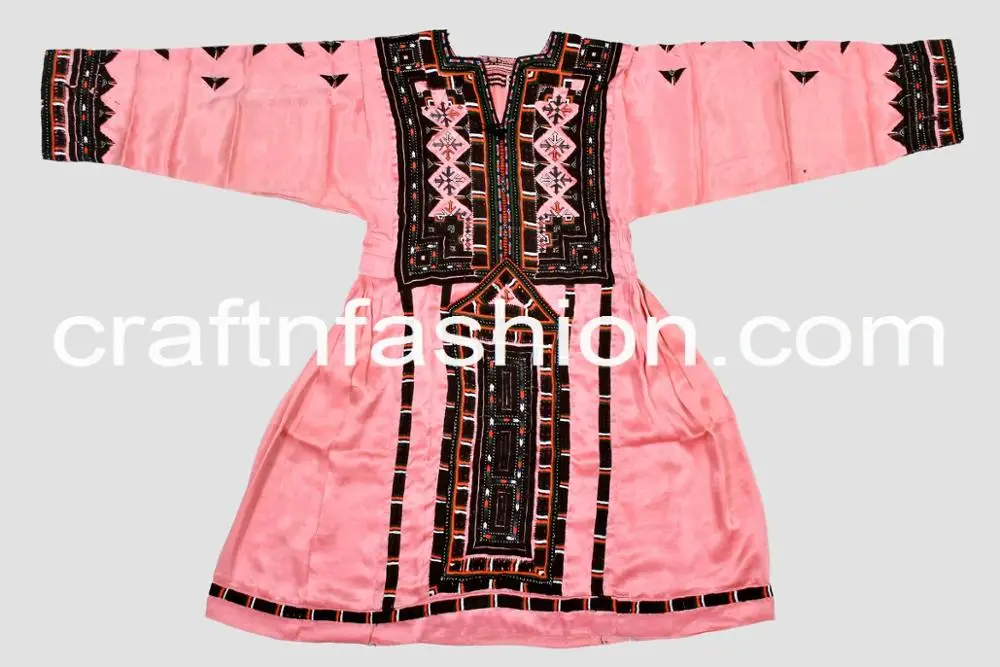 Женское вышитое традиционное платье Kuchi-платье Kuchi с ручной вышивкой-традиционное платье Kuchi