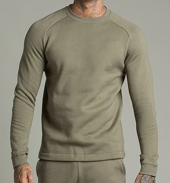 OEM High-performance cotton fleece crewneck sweatshirts