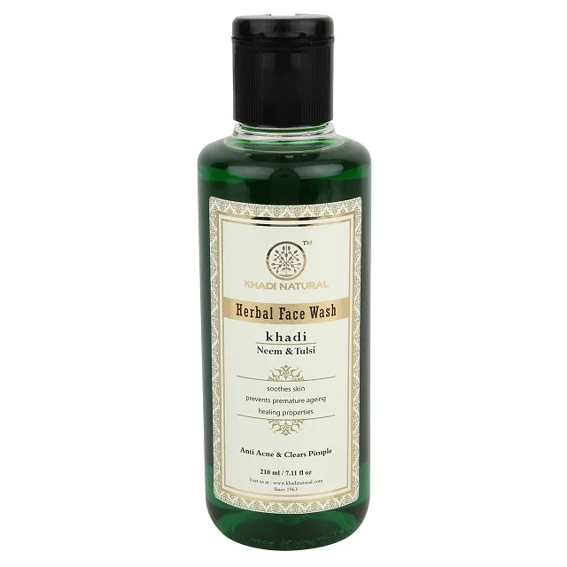 KHADI NATURAL HERBAL NEEM & TULSI FACE WASH