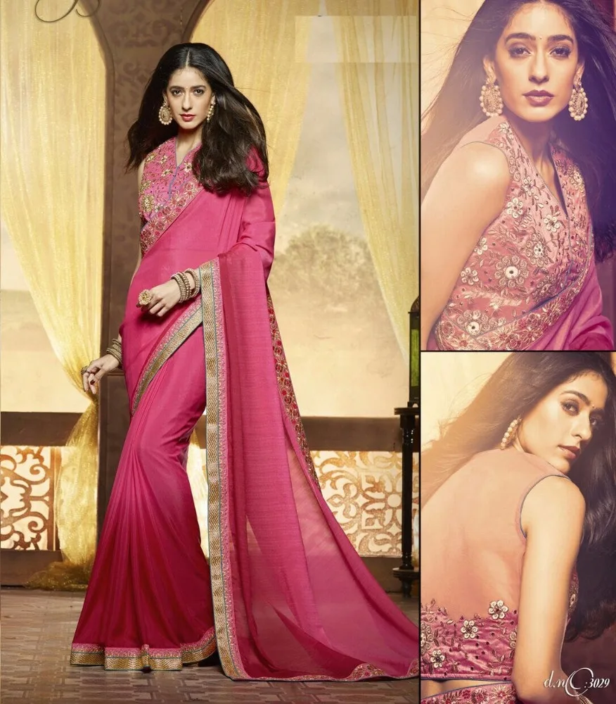 Сари/сари розового цвета/сари Marwadi/сари Kerala/подъюбник сари/черно-красные Дизайнерские Сари/Готовые