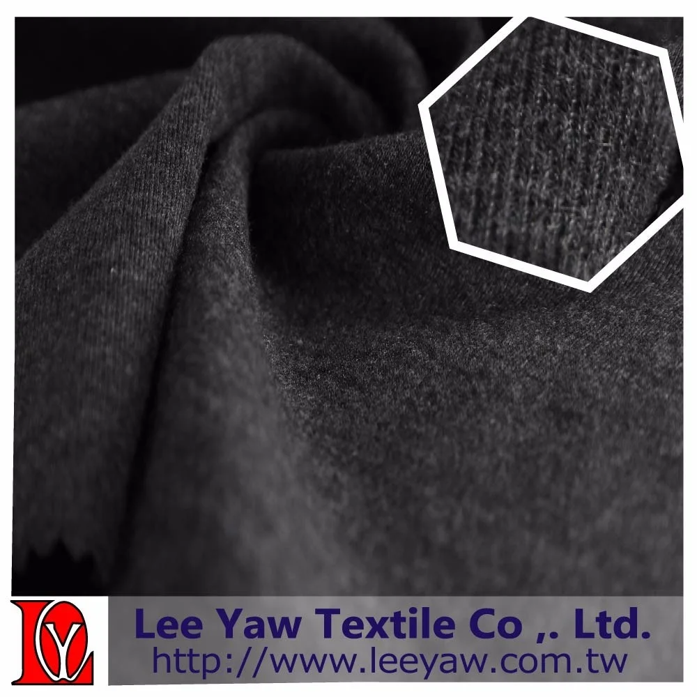 
polyester rayon spandex PONTE DI roma fabric with low pilling 