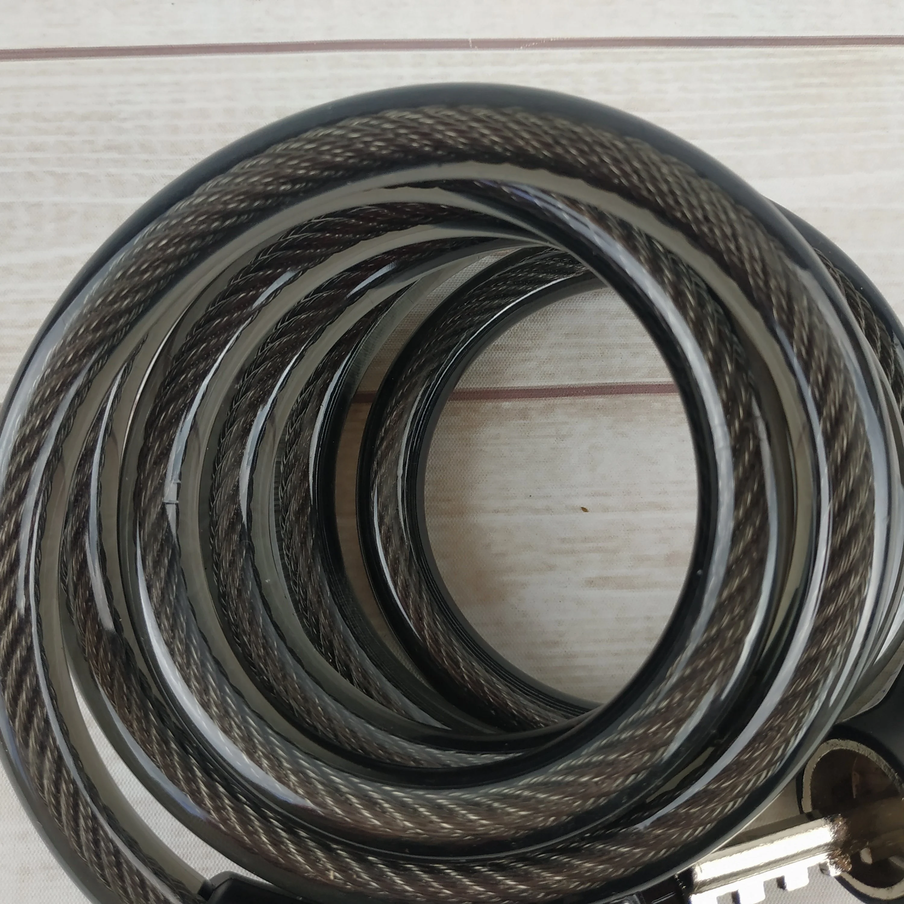 4 Numbers Combination Cable Lock High Level Anti-thief Bike Cable Lock for Bicycle for Bike Bicycle Lock with Bracket