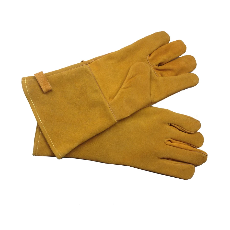 Leather working gloves working safety gloves split leather working gloves