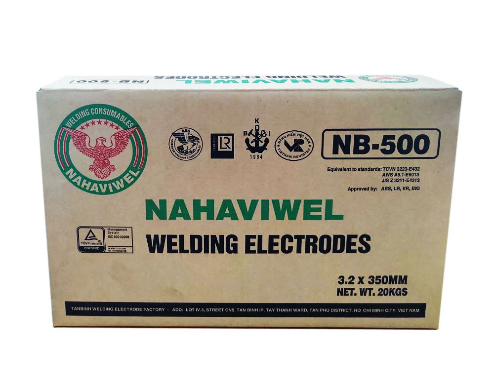 
TOP QUALITY NAHAVIWEL NB-500 2.0MM WELDING ELECTRODE 