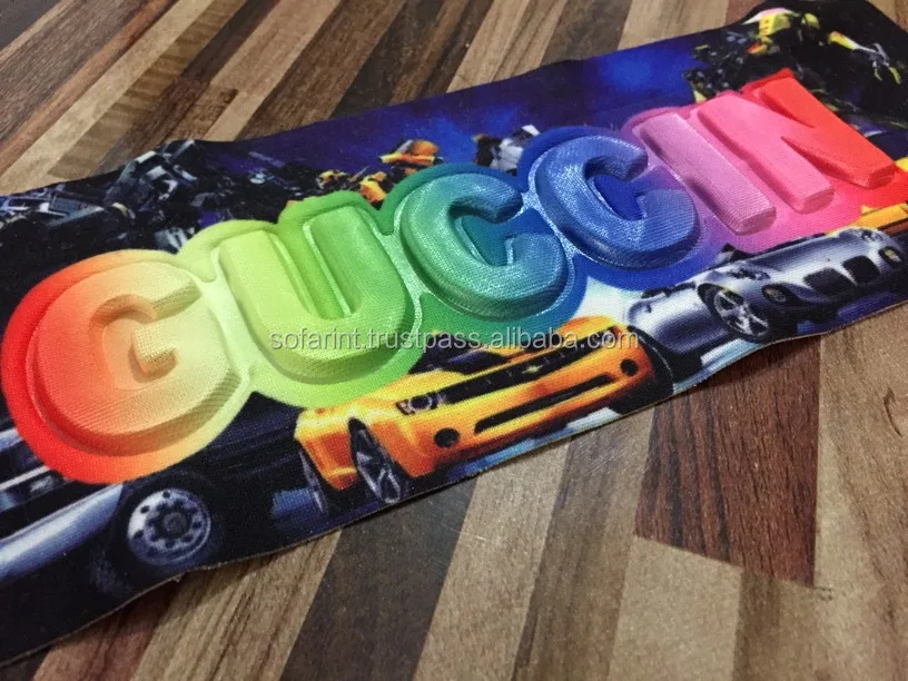 Heat Transfer Logo/ Label/ Branded Heat Transfer Stickers for T Shirt, Flag