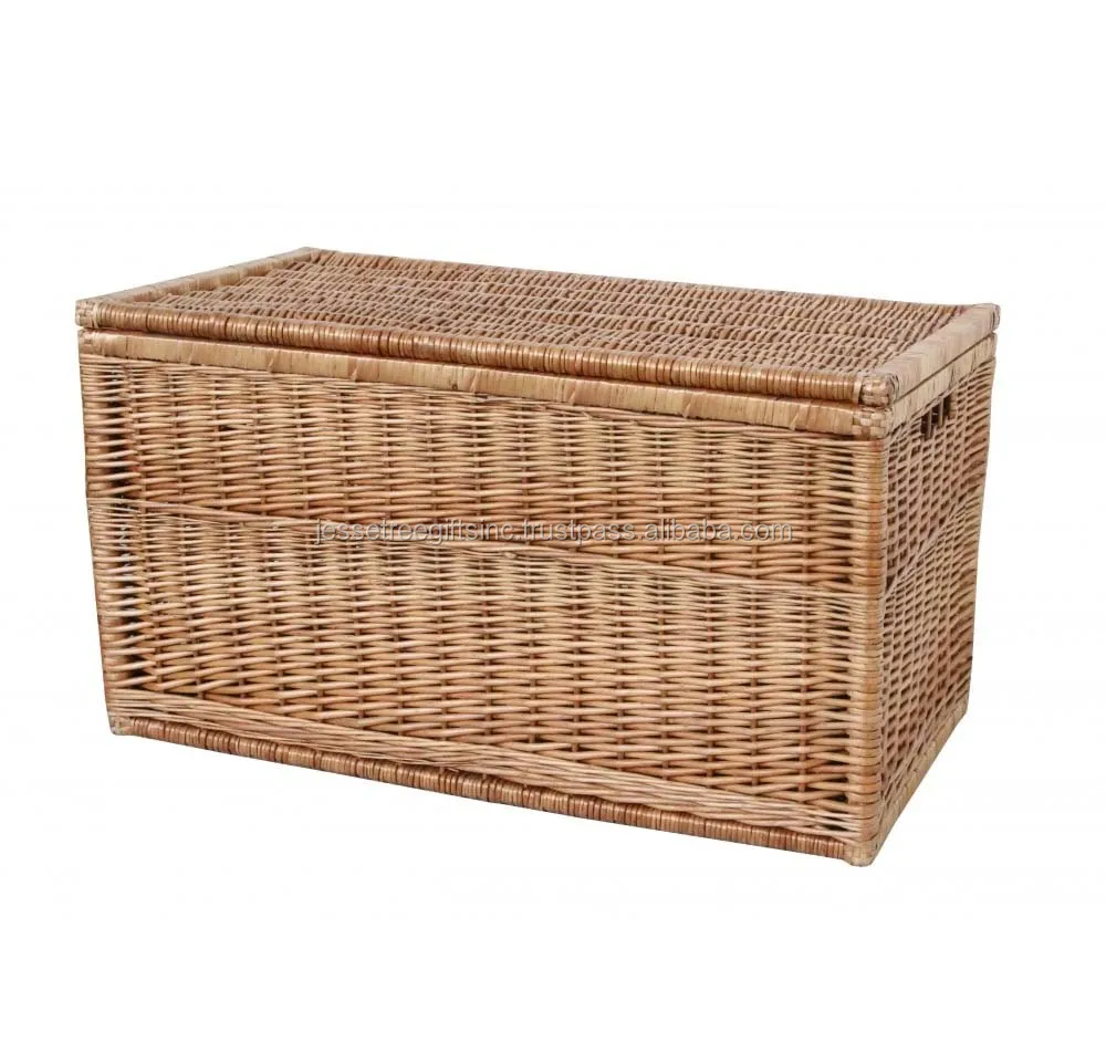 Плетеный корзина багажник