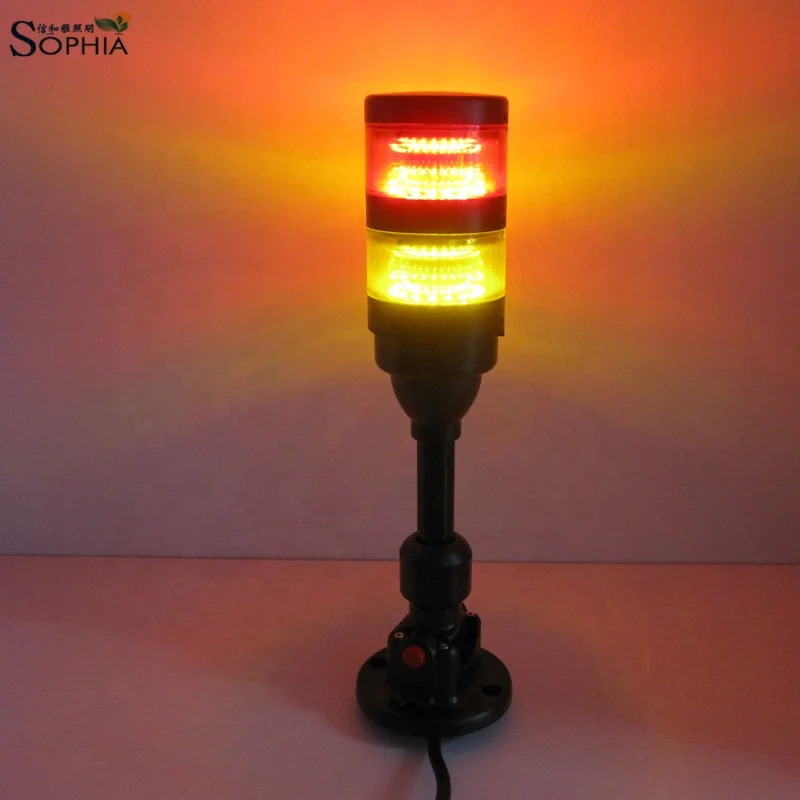 24v 120V 230v flashing tower light led signal