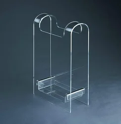 Современный прозрачный акриловый держатель зонта на заказ