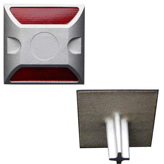 
Reflective Road Studs Strong Aluminum Road Pavement Markers For Driveway Safety 