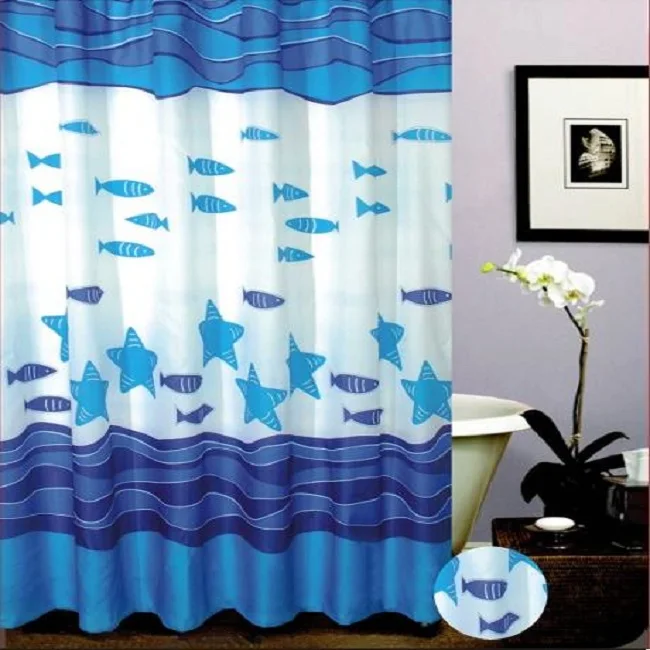 Fun Shower Curtains Elegant Design Curtain For Room Space in Indian Supplier