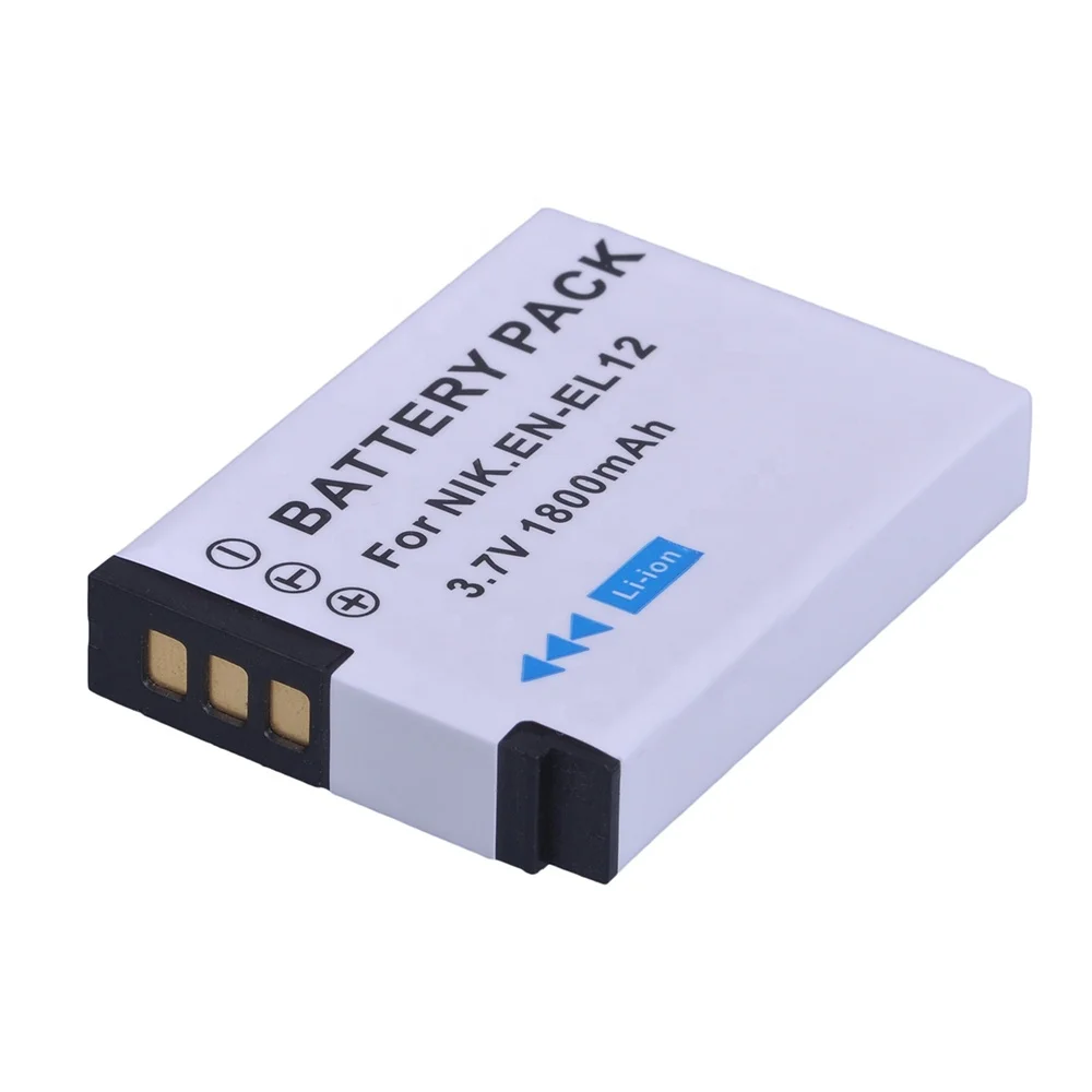 EN-EL12 EN-EL12 EN EL12 Battery for Nikon CoolPix S610 S610c S620 S630 S710 S1000pj P300 P310 P330 S6200 S6300 S9400 S9500 S9200