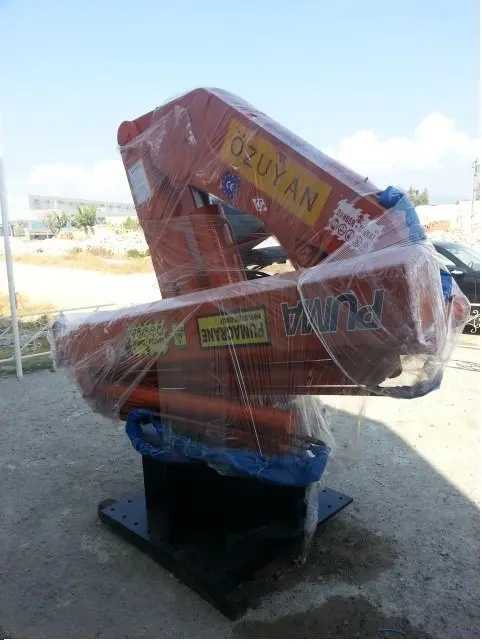 hydraulic deck cranes and work boat crane