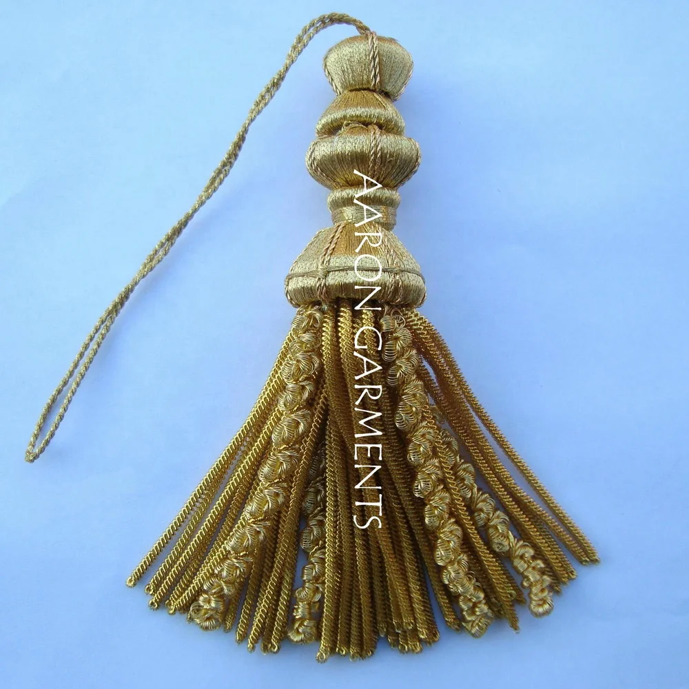 Epigonations Tassels-Covers for the Holy Vessels-Church Items-Bishop Mantle Plates-metallic thread bullion tassels