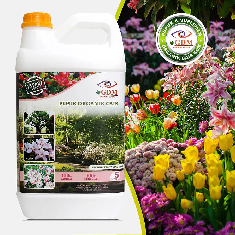 100% Best Liquid Organic Fertilizer for Ornamental Plant in the Asian market l Best Product Fertilizer