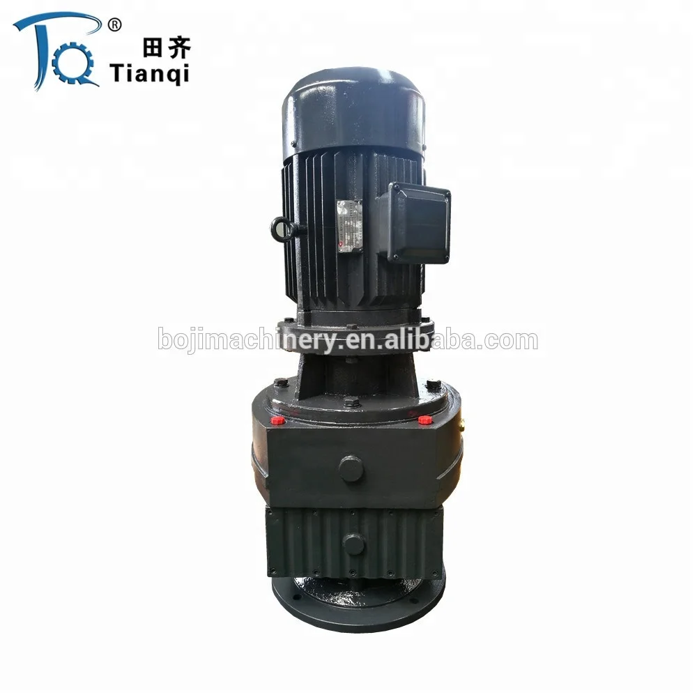 TIANQI 1:2 1:50 1:80 ratio Industrial Electric Motor Speed Reducer gearbox Helical Gear Box