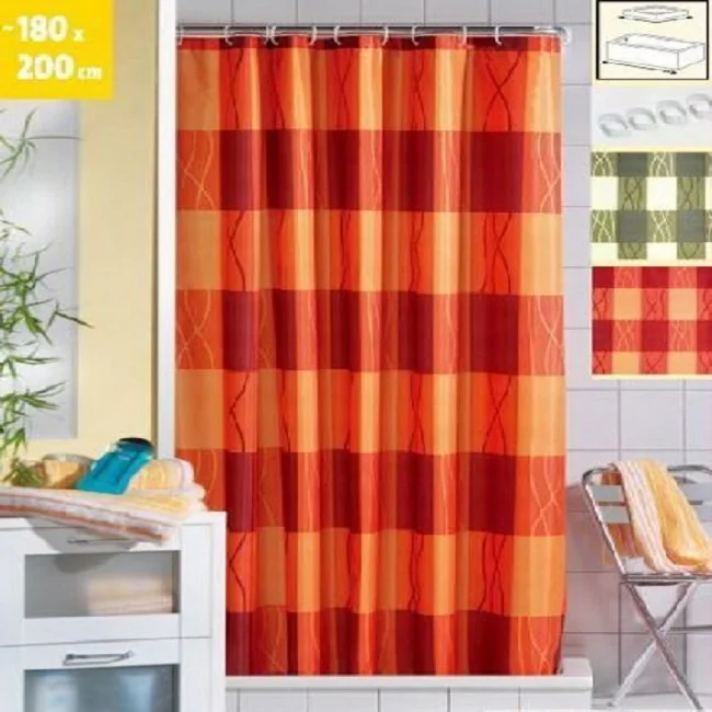 Fun Shower Curtains Elegant Design Curtain For Room Space in Indian Supplier