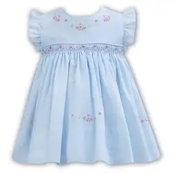 Patriotic American Flag Hand Smock Dress