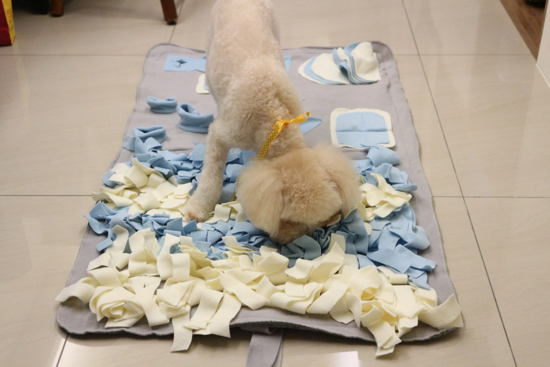 Dog Snuffle Mat Funny Game Feeding Training Natural Foraging Skills Food Search Nose Work