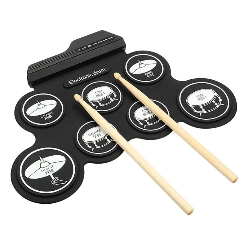 Non-toxic and harmless environmental protection silicone electronic digital drum electric electronic