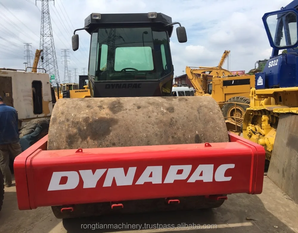  Подержанный дорожный каток dynapac CA602 для продажи на площадке в Шанхае