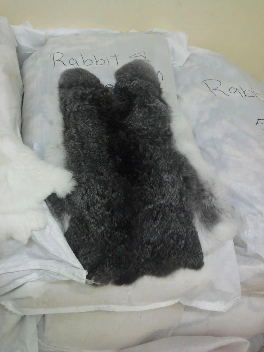 Rabbit Skin Pelt High Quality Soft Skin Up to 45 cm Length In All Natural Colors