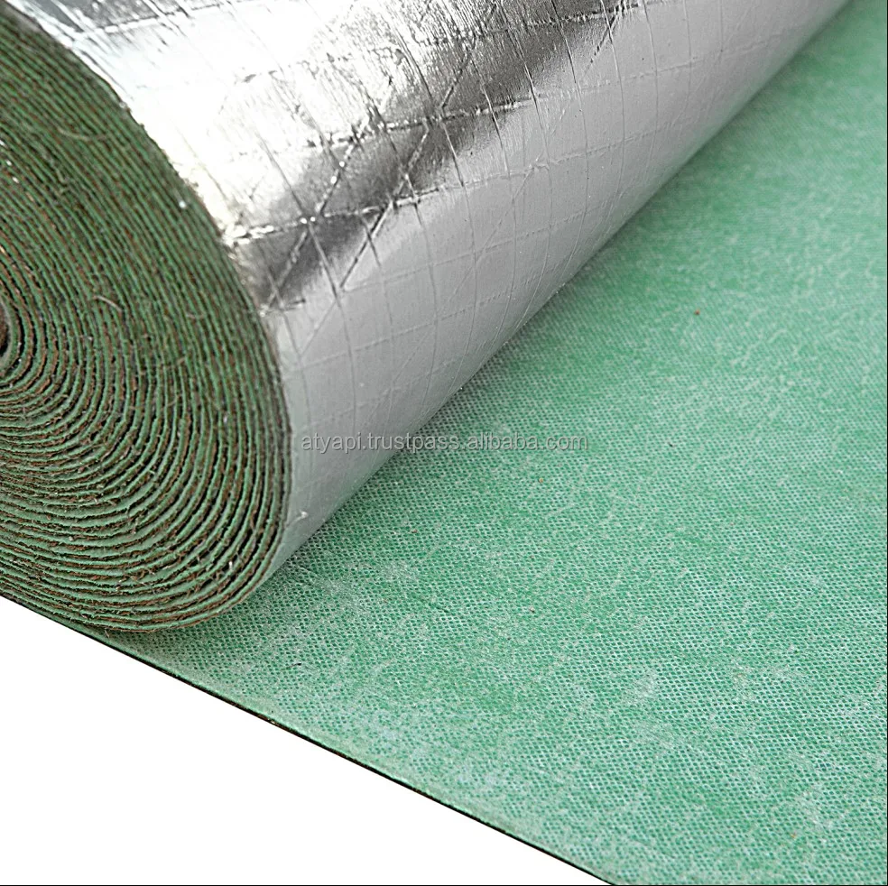 Recycled acoustical sound insulation felt underlay carpet floor underlay
