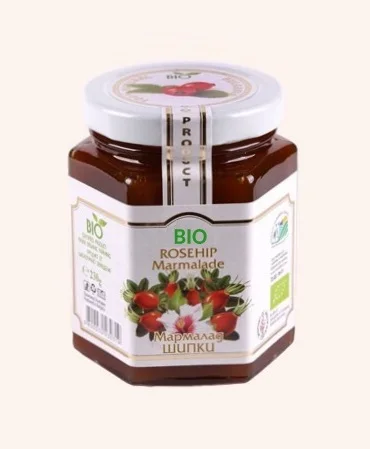 Органический био-мармелад палисандра-230 г | Частная торговая марка | Оптовая продажа | Оптом | Сделано в ЕС