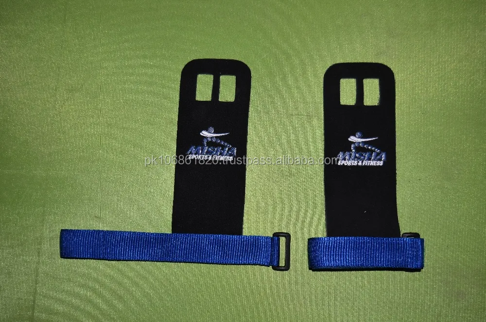 Customize All Available Size Gym Handles for Fitness Equipment Black Color Model Polyester PK Custom Size 10 Pcs Gymnastic Grips