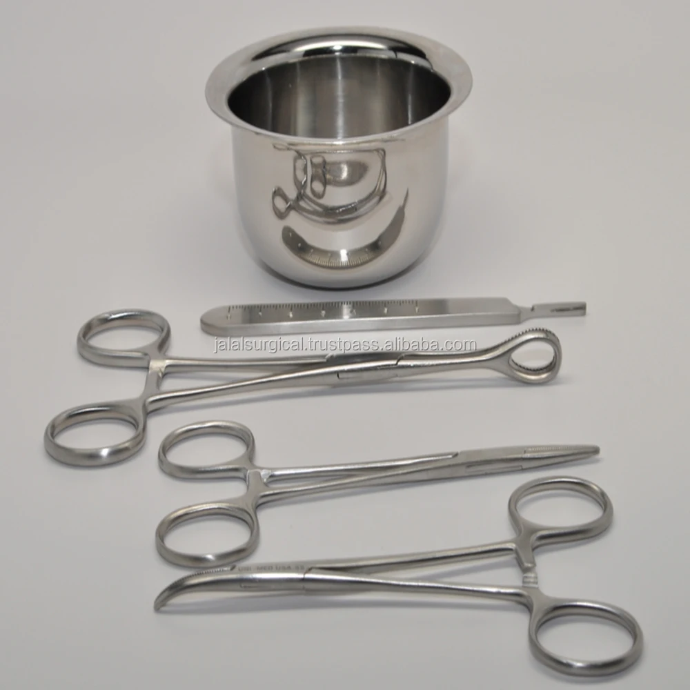 Gynecology hormonal contraceptive implant removal kit