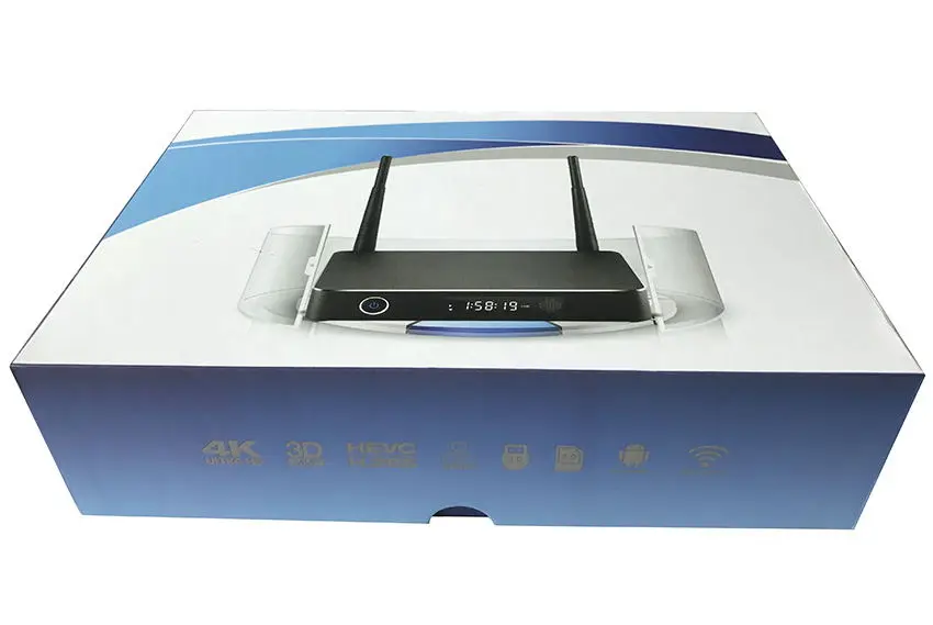 Удивительные полные 4k hd android 6,0 ARM CA53X4, Mali-T820 MP3 L2 кэш 1 Мб 2 Гб оперативной памяти android ТВ коробка с высокой скоростью