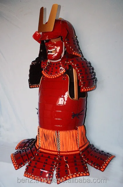 Wearable Japanese samurai armor for looking for distributor samurai statues