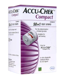 
 Accu-чек компактный тест-полоски 50 + 1  