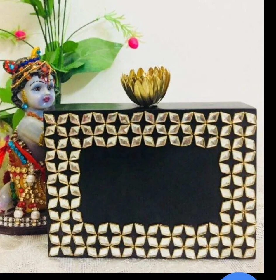 Luxury Crafts Resin Clutch Handbags Rhinestone Evening Bags Women Fashionable Box Pattern Party Wedding Accessories Direct India