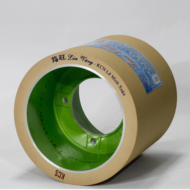 Rice Mill Rubber Rollers Machinery Parts Spare Parts for Rice Huller Made in VN 85-95 Shore a OEM,ODM NBR