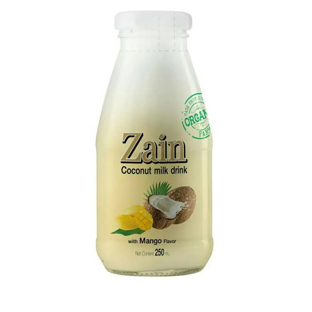 Zain Smoothie Orange  Coconut milk  drink with nata decoco Shake  Sterilized Juice Products type and Flavored Processing type