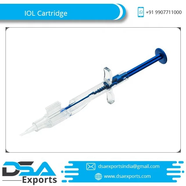 Top Quality IOL Cartridge CE Certified Regular Clear IOL Cartridge Buy From Trusted Exporter