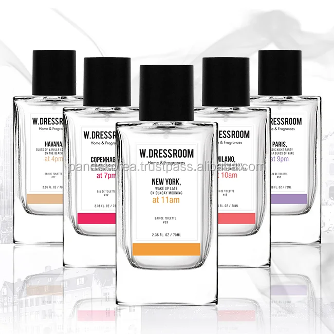 
Korean beauty cosmetic-W.DRESSROOM-Perfume Spray Eau de Toilette 70ml Personal Care Fragrance (5 scents) 